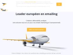 Aperçu du site Mailjet