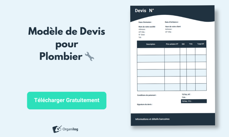Modèle de devis pour plombier à télécharger [PDF]