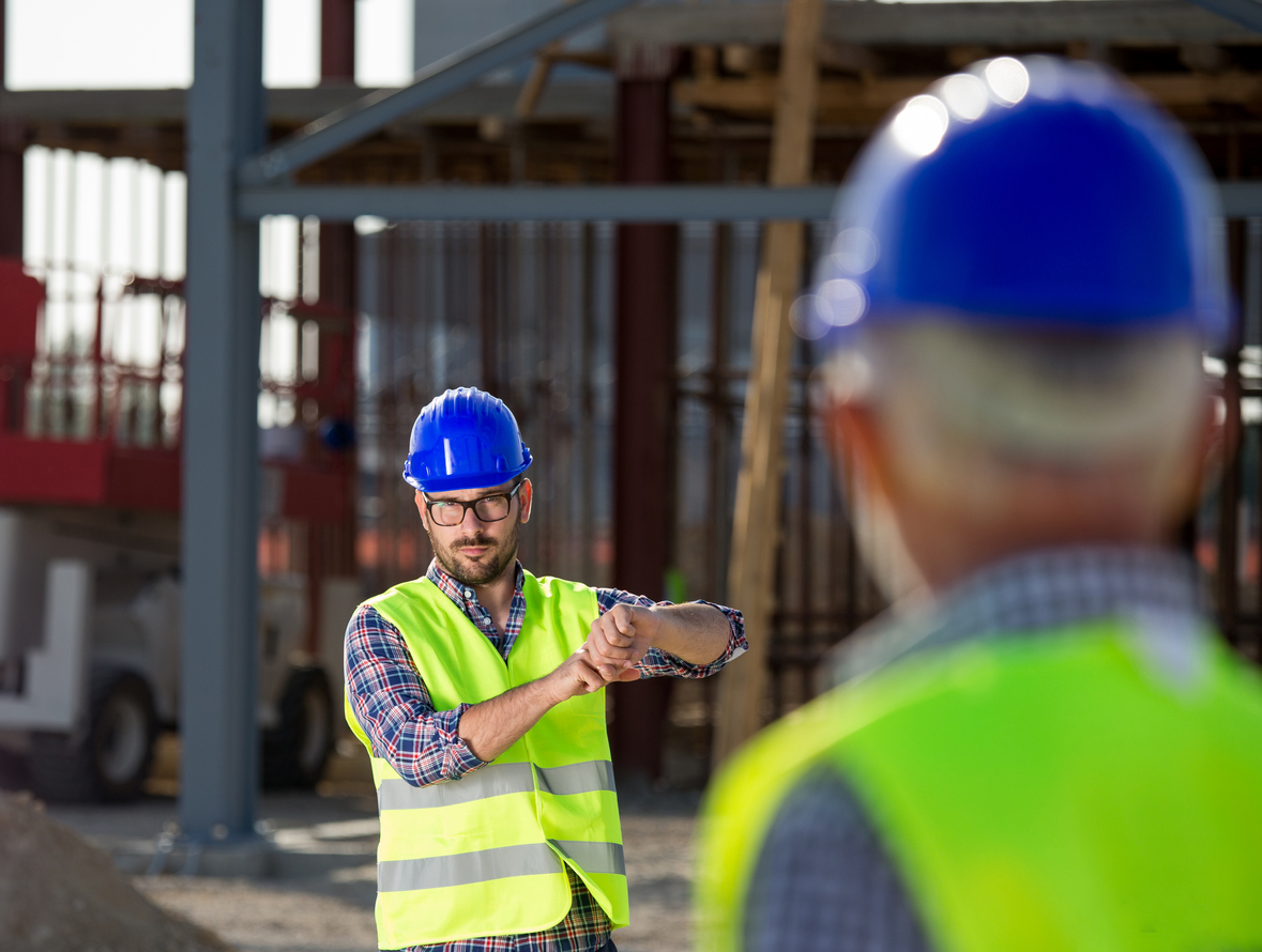 Retard sur un chantier