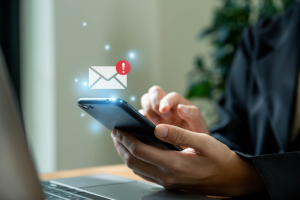 Réception d'un email